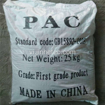 Polyaluminum clorua được sử dụng để xử lý nước thải PAC